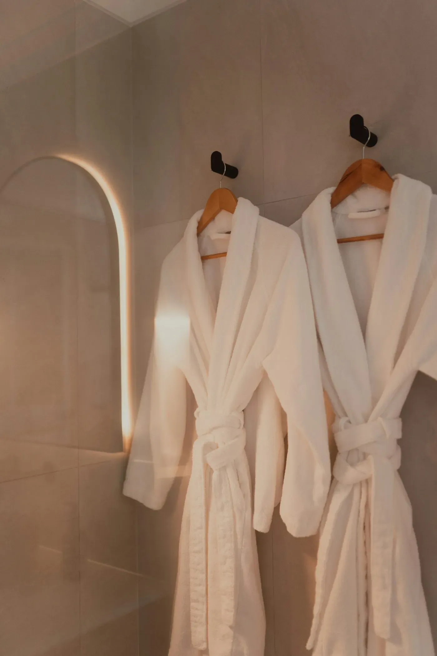 Bathrobes — Soft, enveloping robes for home and spa.